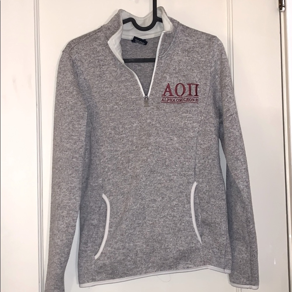 Alpha omicron pi women’s frat sorority sweater